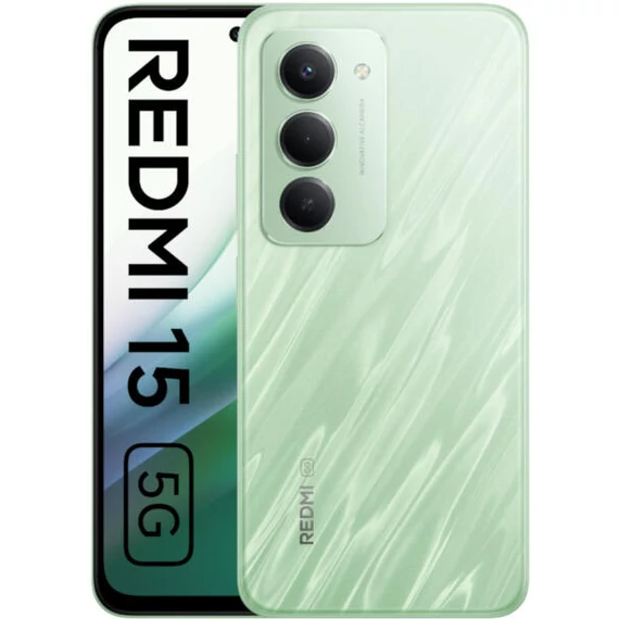 Xiaomi Redmi 15 5G 128GB 4GB Dual Sim zöld