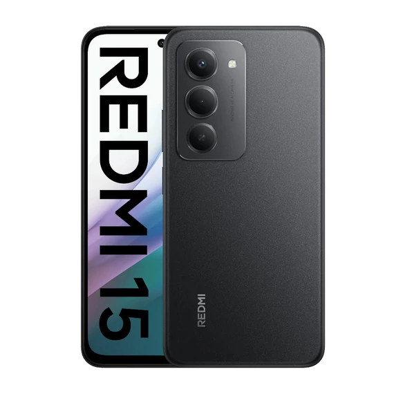 Xiaomi Redmi 15 4G 256GB 8GB Dual Sim fekete