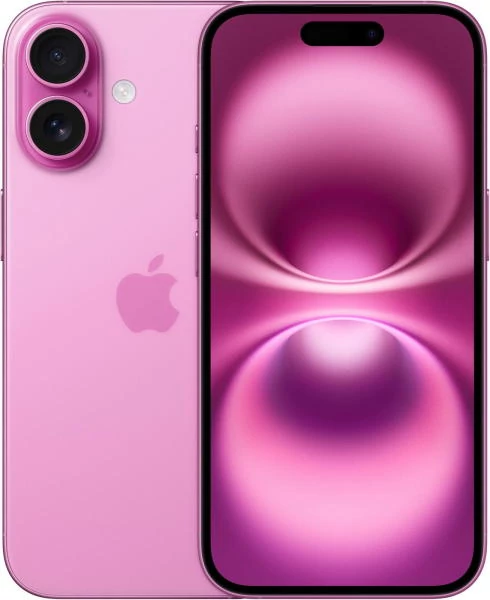 Apple iPhone 16 128GB rózsaszín