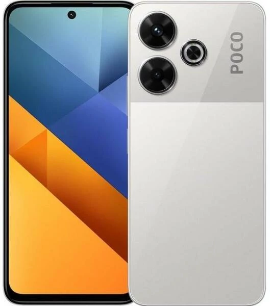 Xiaomi Poco M6 256GB 8GB Dual Sim ezüst